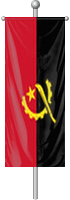 Nationalflagge Angola