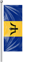 Nationalflagge Barbados