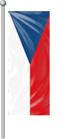 Nationalflagge Tschechien