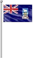 Nationalflagge Falklandinseln