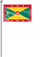 Nationalflagge Grenada