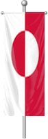 Nationalflagge GrÃ¶nland