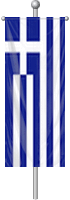 Nationalflagge Griechenland