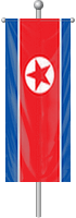 Nationalflagge Korea (Nordkorea)
