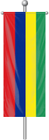 Nationalflagge Mauritius