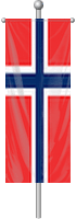 Nationalflagge Norwegen