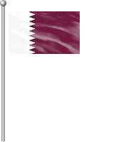 Nationalflagge Katar