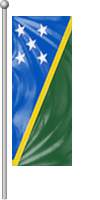 Nationalflagge Salomonen