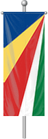 Nationalflagge Seychellen
