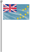 Nationalflagge Tuvalu
