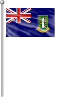 Nationalflagge Jungferninseln (Britische)