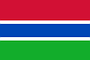 Nationalflagge Gambia
