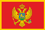 Nationalflagge Montenegro
