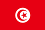 Nationalflagge Tunesien