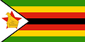 Nationalflagge Simbabwe